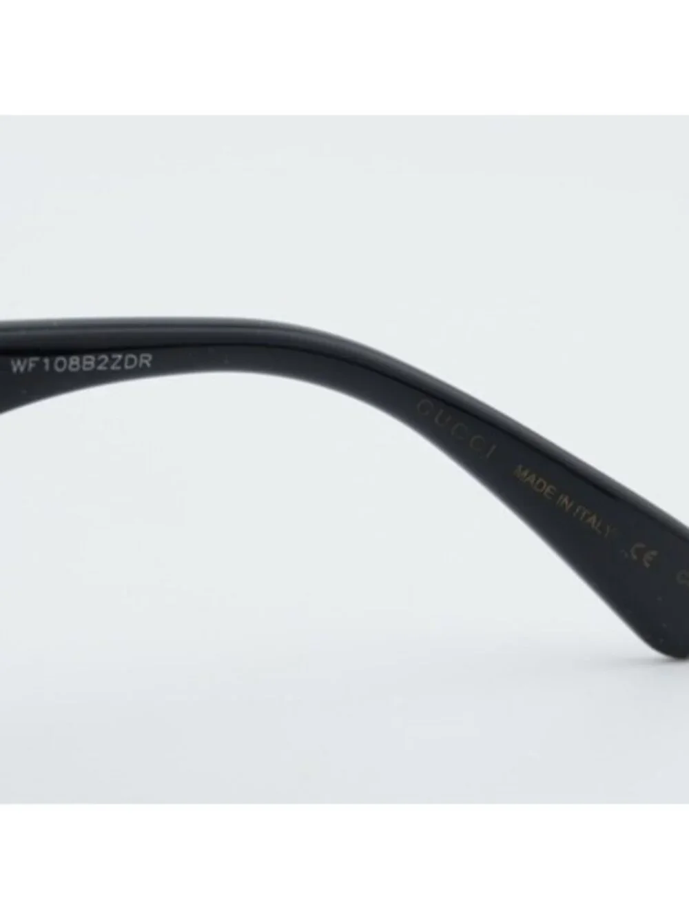 Gucci GG0712S 002 Women Sunglasses Black Round Frame, Blue Lenses - Picture 4 of 11